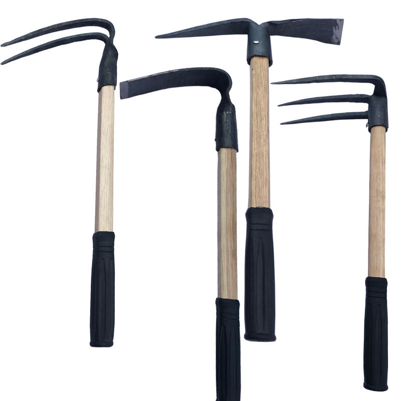 锻打小锄头家用除草种菜两用锄镐户外全钢挖土便携花锄松土小耙子,淘宝优惠券,粉丝福利购,淘宝优惠卷