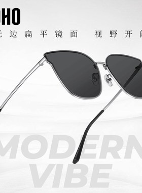 LOH02024新款时p尚太阳眼镜女款显级感复古潮流金属方框渐变防晒