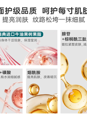 PSM烟酰胺莹润紧致身体乳霜 提亮细腻滋润对抗纹路松垮热销款