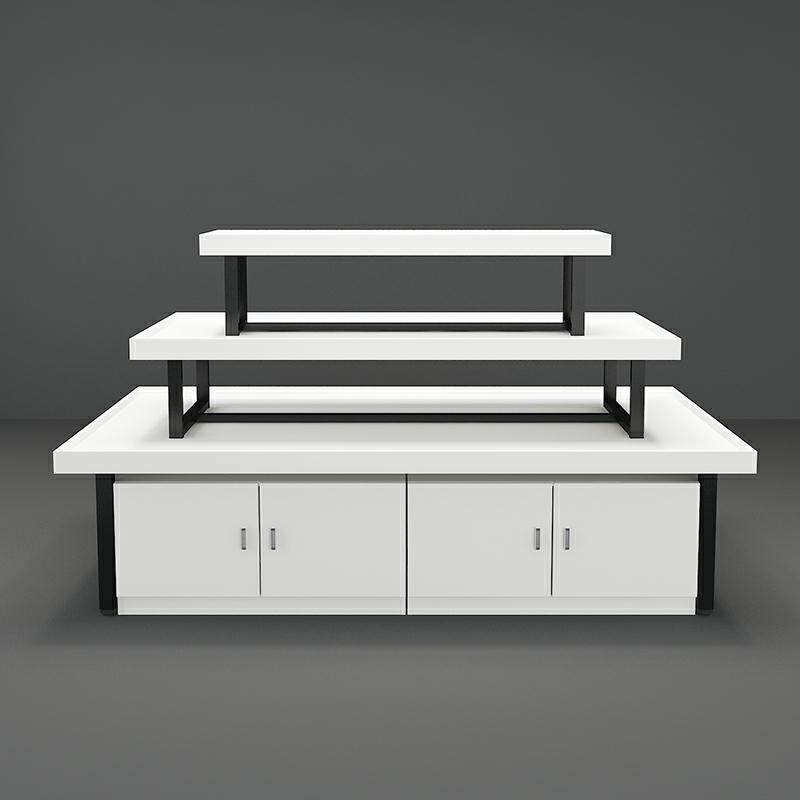 流水台展示台化妆品中岛柜母婴组合三层超市鞋货架中岛货架展示架,淘宝优惠券,粉丝福利购,淘宝优惠卷