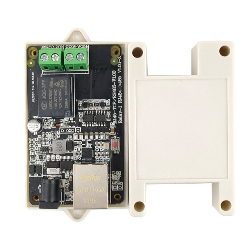 Modbus TCP RTU 1路网络继电器 MQTT SNMP TCP/IP RJ45 json-图3