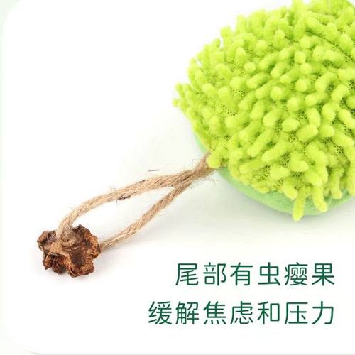 猫管家猫玩具毛毛虫逗猫棒自嗨解闷猫薄荷耐抓耐咬磨牙洁齿虫瘿果 - 图3