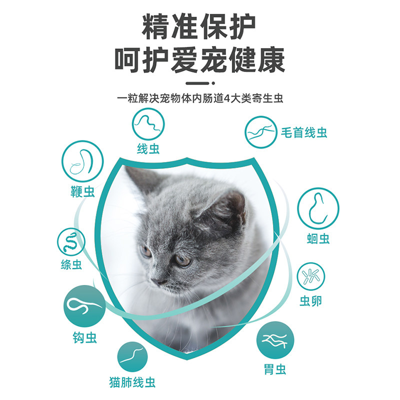 猫咪驱虫药狗狗体内驱虫芬苯达唑片小狗打虫药非泼罗尼滴剂顽宠爱,淘宝优惠券,粉丝福利购,淘宝优惠卷