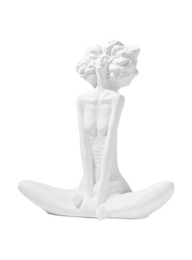 北欧风摆件抽g象人物艺术雕塑日式侘寂风现代简约客厅软装饰品家