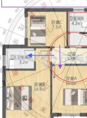 在线看户型图分i析看家居选房看房型看办公室住宅居家装修布局缺