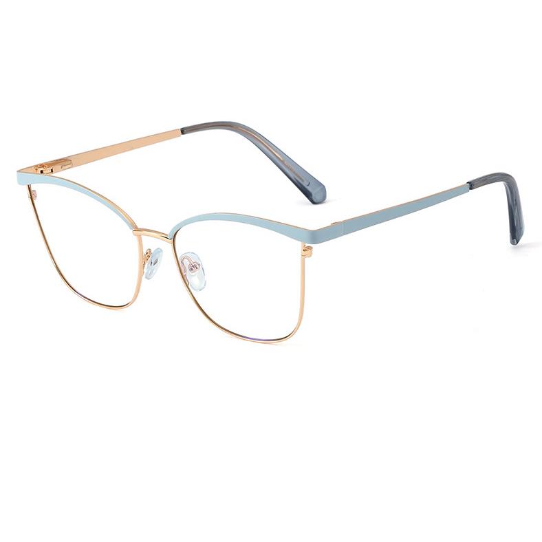 防蓝光眼镜可配近视镜ladies optical glasses frames for women - 图2