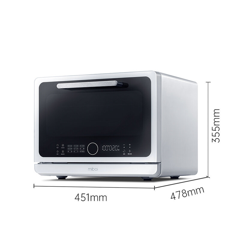 新品米博蒸烤炸一体机大容量家用电蒸箱MK01多功能台式蒸烤箱方太,淘宝优惠券,粉丝福利购,淘宝优惠卷