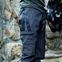 Sacred Beetle Tactical Pants Abrasion Resistant RSP Spring Fall Breathable Speed Dry Tooling Male Function Outdoor Punch Long Pants Waterproof