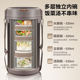 Supor insulated lunch box office workers insulated bucket lunch box 24-hour extra long thermal insulation large capacity multi-layer stainless steel