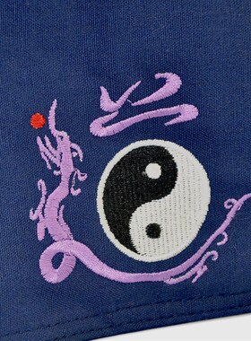 道士道包中国风八卦刺绣可定制道家用品拉链单肩包帆布包斜挎包