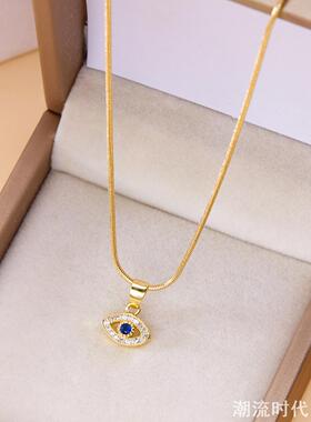 土耳其风格蓝眼睛项链EvilEye