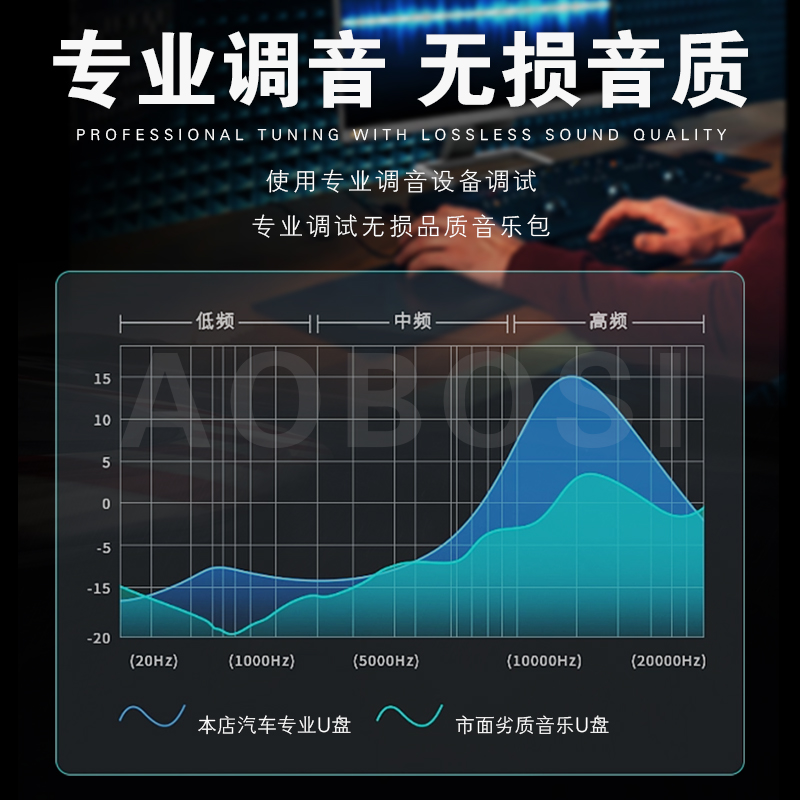 适用于奥迪车载u盘A4LA6LQ5LA3Q3A5A8汽车音乐无损高音质歌曲优盘 - 图2