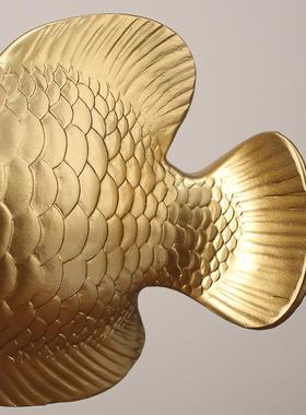 爆款招财金龙鱼摆件客厅电视柜酒柜玄关家居工艺装饰品摆设高档办