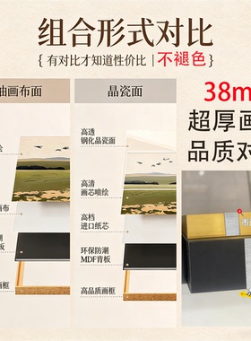 现代简约高端玄关装饰画入户正对门轻奢高级感走廊过道挂画带灯