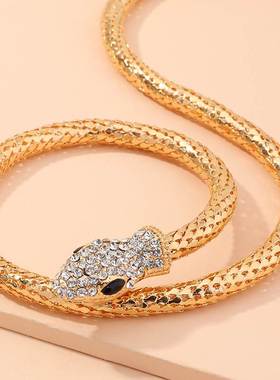 Cross-border fashion necklace Serpentine bracelet蛇形手链