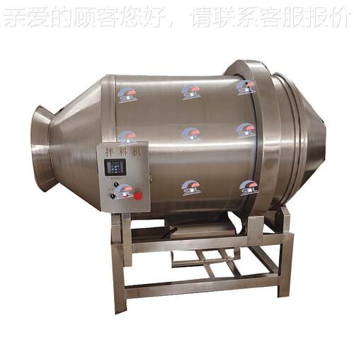 不锈钢酱菜泡菜品拌料KQF机食筒拌菜调味品混机合搅拌滚机自动出 - 图3