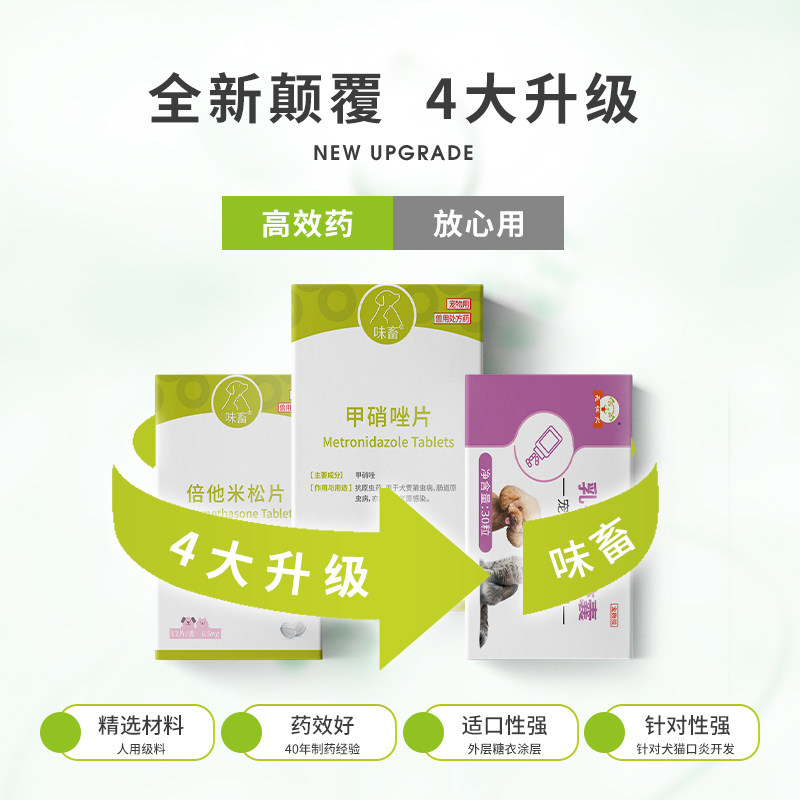  味畜猫眼/耳/口/鼻疾病药品