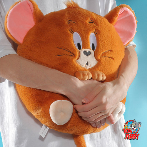 猫和老鼠毛绒玩具公仔娃娃沙发床上颈枕靠垫抱枕棉花娃娃玩偶礼物 - 图3