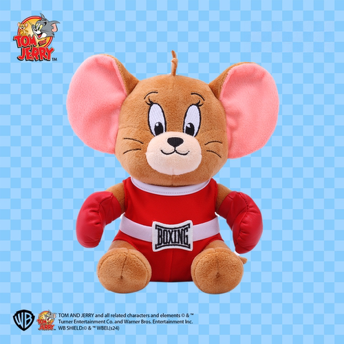 猫和老鼠正版周边Tom and Jerry毛绒公仔摆件运动系列装饰玩偶 - 图1
