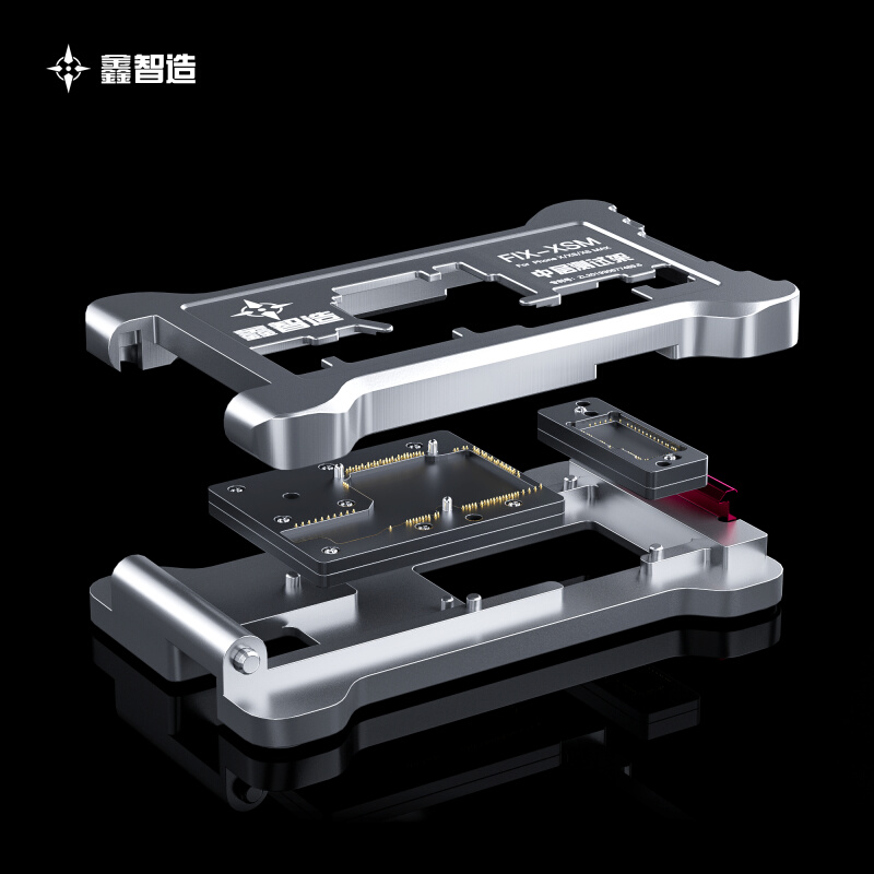 鑫智造平果PhoneX/XS/11Promax主板分层免贴合中层测试架工程平台 - 图0