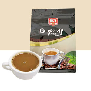 正宗海南特产 春光食品白咖啡400gx2袋 速溶即冲即饮三亚旅游优选