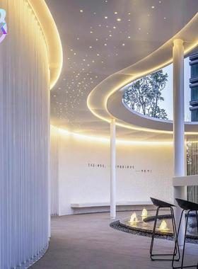 大型钢结构凉亭户外小区广场铁艺C公景观金属廊架园林不锈钢廊架