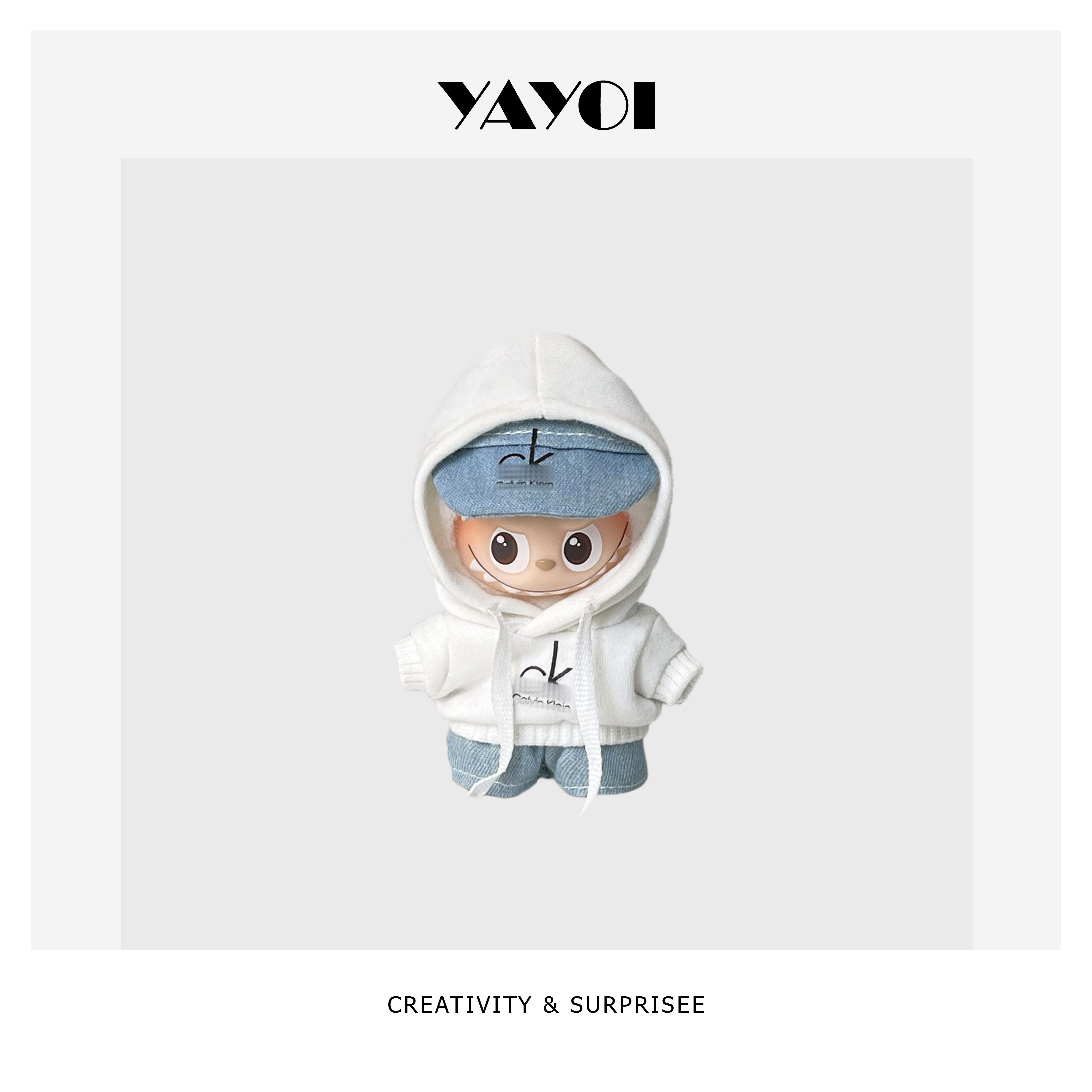 仅娃衣】四代拉布布10cm衣服心底密码labubu4.0娃衣小春野套装,淘宝优惠券,粉丝福利购,淘宝优惠卷