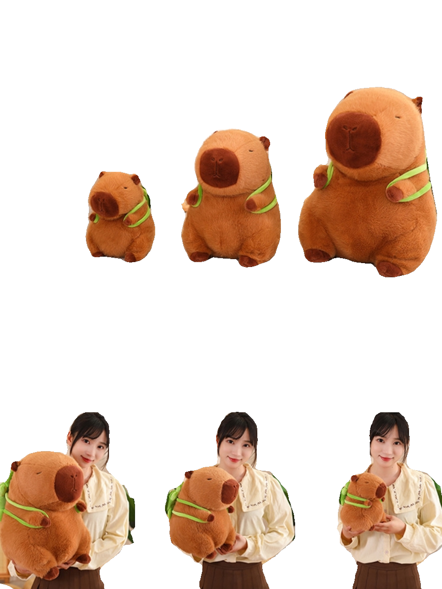 韩国Redking卡皮巴拉大号公仔毛绒玩偶女生日礼物玩具土拨鼠哪吒