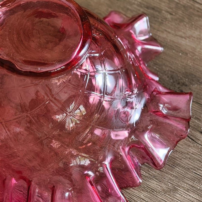 点心碗坚果碗糖果碗穆拉诺手工玻C璃创意花边设计简约家居装饰摆,淘宝优惠券,粉丝福利购,淘宝优惠卷