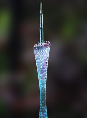 琉璃广州塔地标建筑模型r小蛮腰摆件居家玄关办公开业装饰纪念品