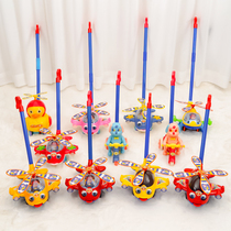 Childrens push airplane Learn to push for fun Toys Baby 1-1-2-year-old pushcart Little cart Baby