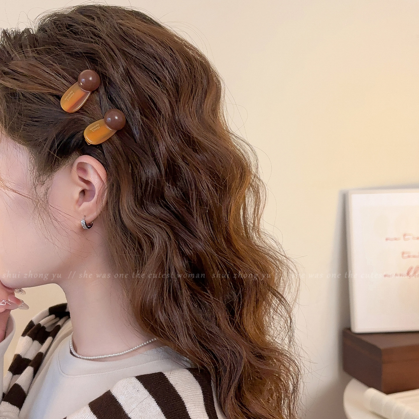 侧边复古发夹女2026新款高级感前额碎发刘海夹鸭嘴小夹子头饰发卡,淘宝优惠券,粉丝福利购,淘宝优惠卷