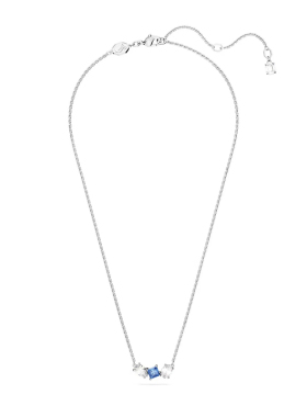施华洛世奇Mesmera混合切割爪镶仿水晶项链链坠锁骨链女轻奢配饰