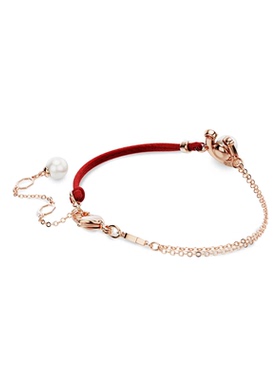 【新品】施华洛世奇Symbolica马蹄手链本命年红绳手镯配饰礼物