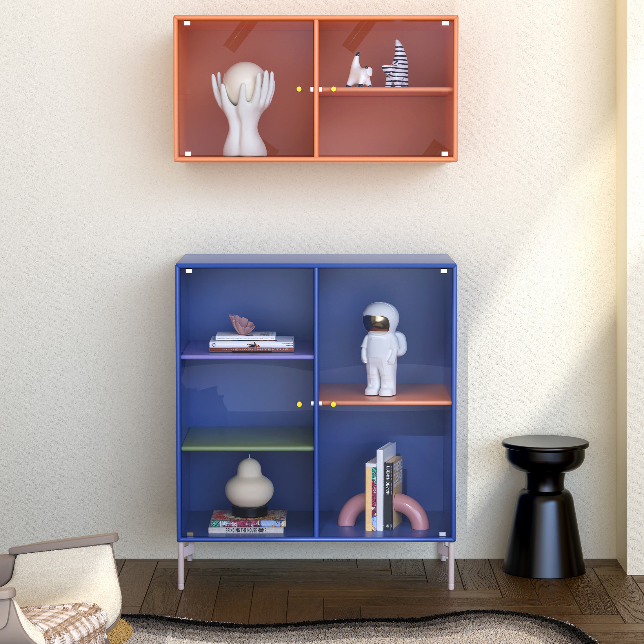 独也/Montana边柜北欧风书柜组合多巴胺彩色收纳柜餐边柜可定制,淘宝优惠券,粉丝福利购,淘宝优惠卷