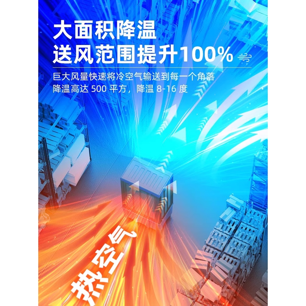 l松下电器适用空调扇制冷家用小型水空调可移动冷气扇商用工业蒸 - 图1