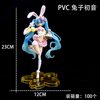 Hatsune figure beautiful girl model anime two-dimensional figure toy birthday gift desktop model chassis ornaments