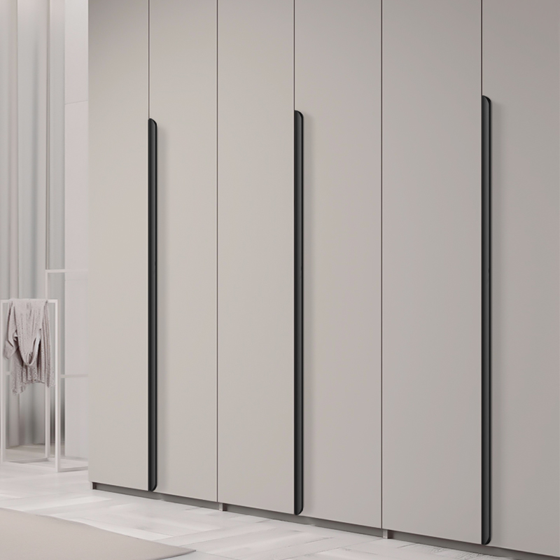 衣柜隐形拉手现代简约高档黑色抽屉橱柜门缝极简长款门把手免打孔,淘宝优惠券,粉丝福利购,淘宝优惠卷