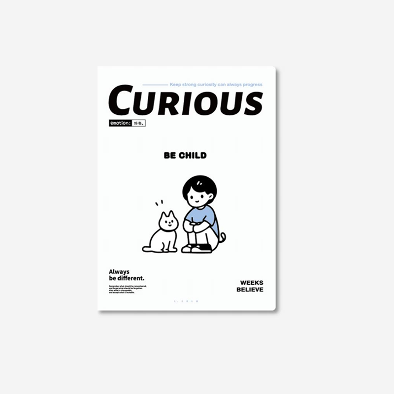 恋屿PVC胶套笔记本本子2024年新款高颜值超厚学生简约风b5风景胶套课堂笔记考研加厚软皮日记本记录办公