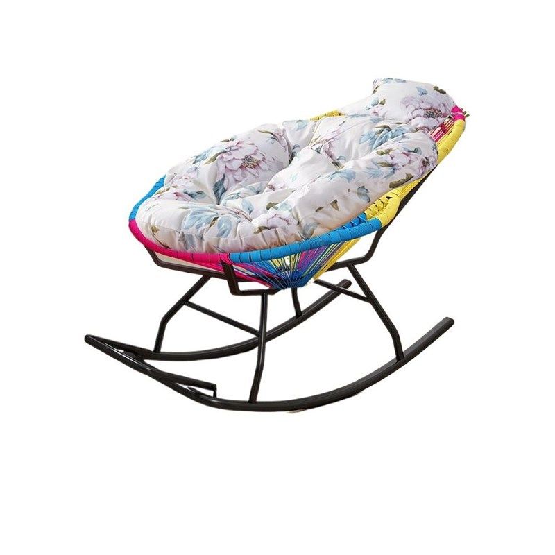 #家用摇b椅休闲摇摇椅创意午睡躺椅大人彩色逍遥椅阳台藤椅网红椅,淘宝优惠券,粉丝福利购,淘宝优惠卷