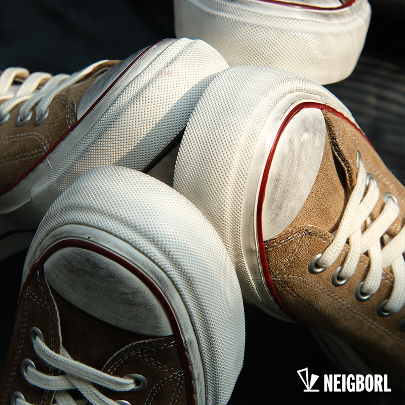 【咖啡机】NEIGBORL钊叔制美式潮流复古手工做旧休闲百搭硫化鞋子,淘宝优惠券,粉丝福利购,淘宝优惠卷