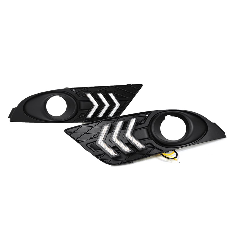 适用于07款福特福克斯日行x灯改装LED日间行车灯转向灯装饰灯 - 图2