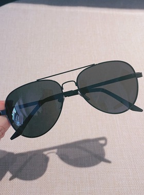 日本品质男士墨镜开车偏光太阳镜飞行员蛤蟆眼镜驾驶专用防紫外线