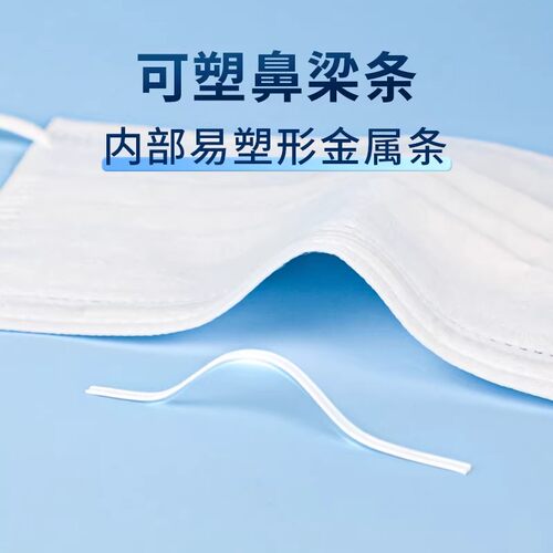 加厚一次性口罩含熔喷布多层防尘防飞沫舒适透气口罩成人男女 - 图1