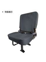 Lacargo retrofit seat assembly Single seat Foldable lateral upright sitting chair side hanging flat reclining seat side turning seat