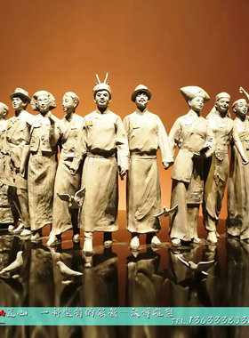 少数民族c铸铜雕塑跳舞蹈景观广场大型铜雕定制一家亲人雕像艺术