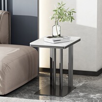 Sofa edge a few light lavish minimalist cards Several square-shaped beds Bedside Cabinet Side Table Marble Rockboard Small Tea Table Corner a few