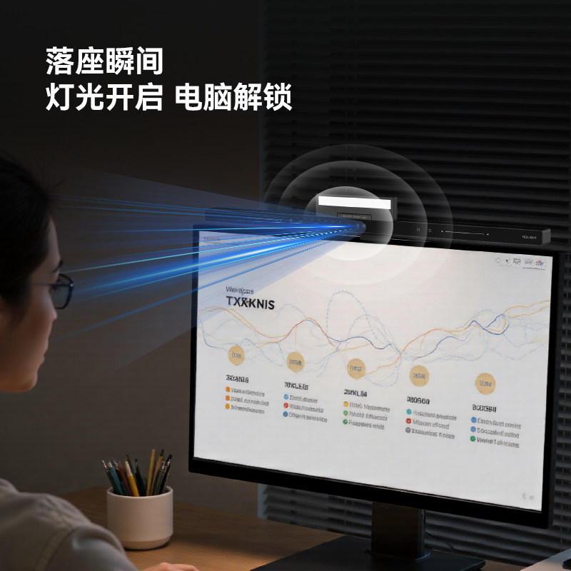 yeelight智能护眼屏幕挂灯台灯led平板电脑屏幕灯卧室书房阅读灯,淘宝优惠券,粉丝福利购,淘宝优惠卷