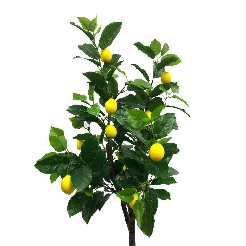 仿真水果柠e檬树绿植迷你落地盆栽柠檬树室内客厅装饰摆件厂家,淘宝优惠券,粉丝福利购,淘宝优惠卷