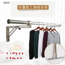 304 Stainless Steel Balcony Windows Clotheshorse Outdoor Clotheshorse Folding Clotheshorse Cold Hanger Sunstand Tripod